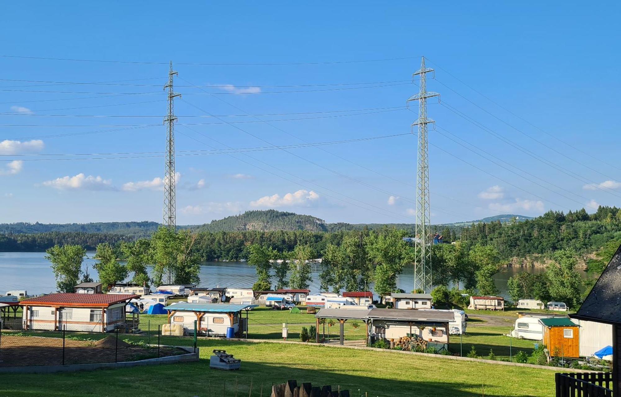 Orlická přehrada Chata Malá Kožlí u Orlíka Exteriér fotografie